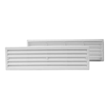Пластмасова вентилационна решетка за врата Europlast VR 459, 450x92 |  moby-bg.com