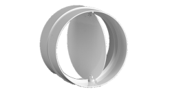 EUROPLAST AV100 - Конектор с клапа (клапа универсална, съединител с клапа) за въдуховоди