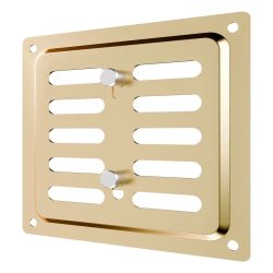 VENTEUROPE 1515MER Злато- Регулируема метална решетка 150x154mm