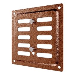 VENTEUROPE 2020MER Античен мед- Регулируема метална решетка 200x200mm