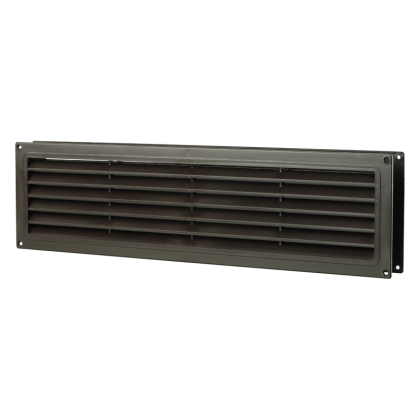 Пластмасова вентилационна решетка за врата VENTS MV 430/2  453x91