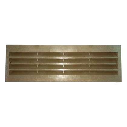 Пластмасова вентилационна решетка за врата VENTS MV 430/2  453x91