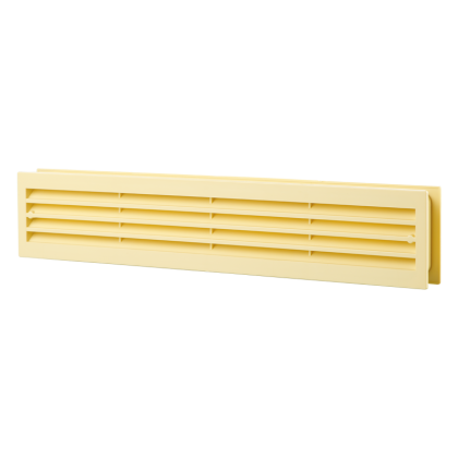 Пластмасова вентилационна решетка за врата VENTS MV 450/2, 462x124