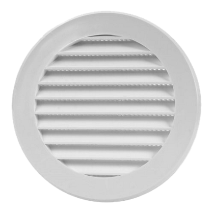 Пластмасова кръгла вентилационна решетка EUROPLAST VR100