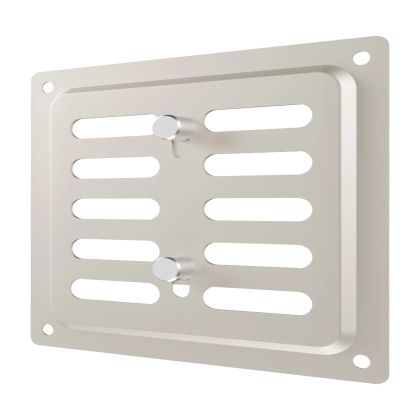 VENTEUROPE 2525MER Бежов- Регулируема метална решетка 250x250 mm