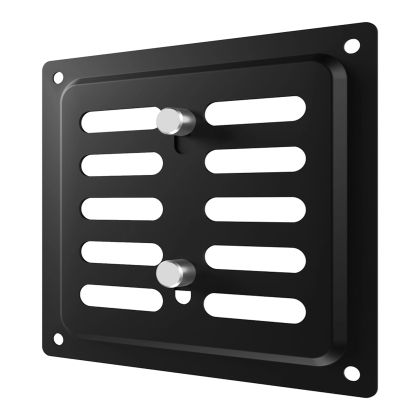 VENTEUROPE 1724MER Черен - Регулируема метална решетка 170x240mm