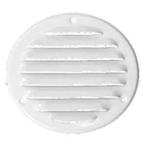 Метална кръгла вентилационна решетка EUROPLAST MR 125