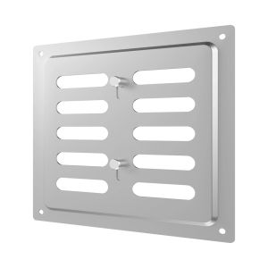 VENTEUROPE 1724MER Цинк - Регулируема метална решетка 168x242 mm