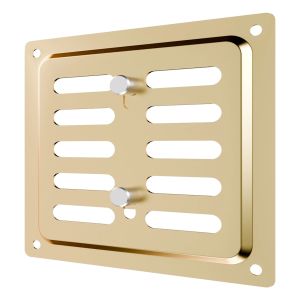 VENTEUROPE 2525MER Злато- Регулируема метална решетка 250x250mm