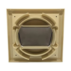 Vents MV 102 VUK ASA Беже- Външна вентилационна решетка с гравитачна клапа Ø 100, Ø 125, 55x110 mm